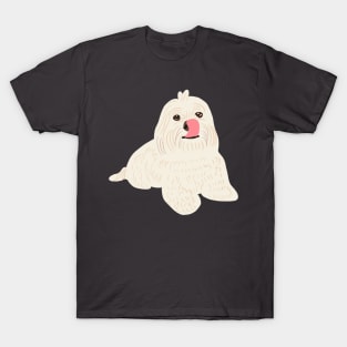 Maltipoo Tongue Out T-Shirt